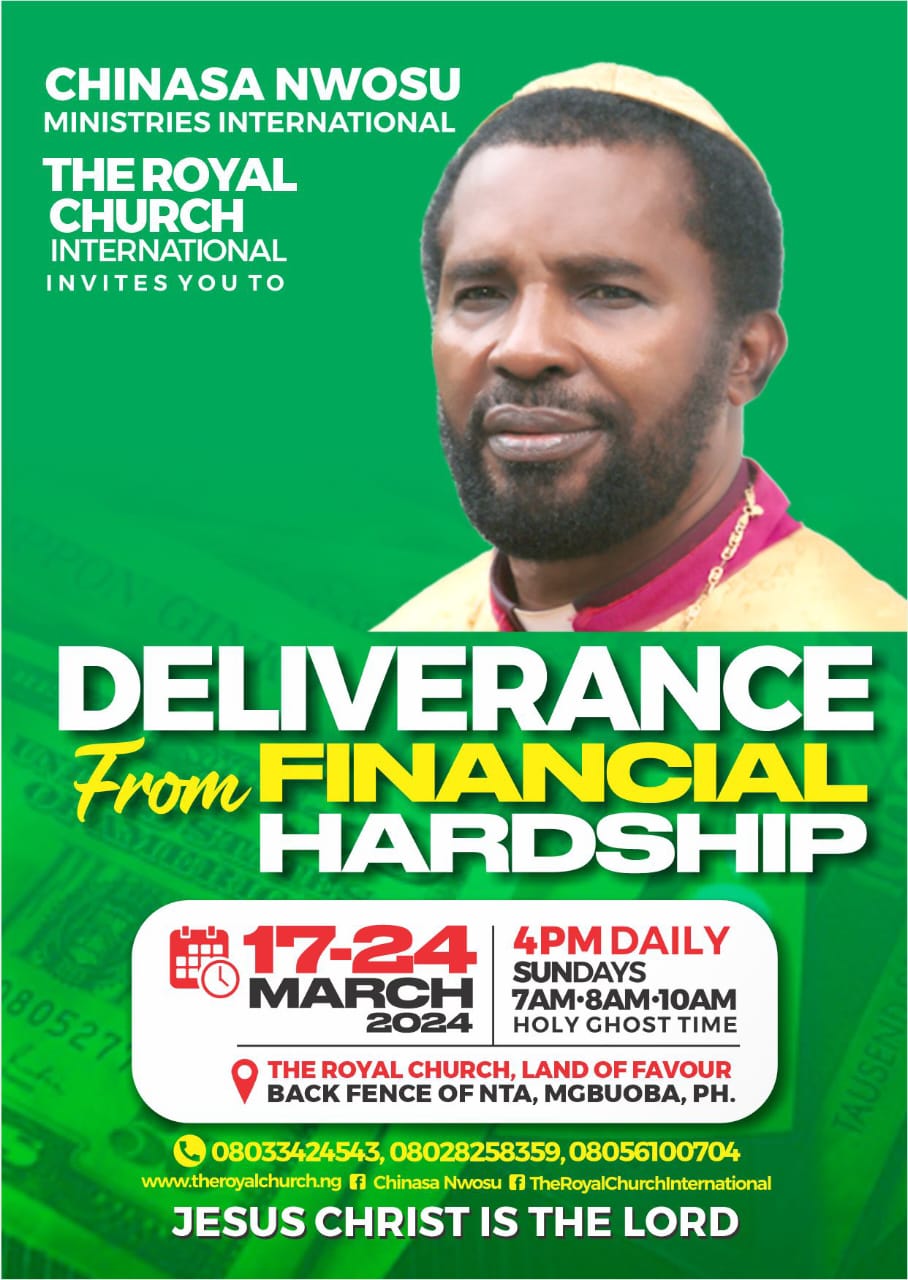 deliverance from financial hardship